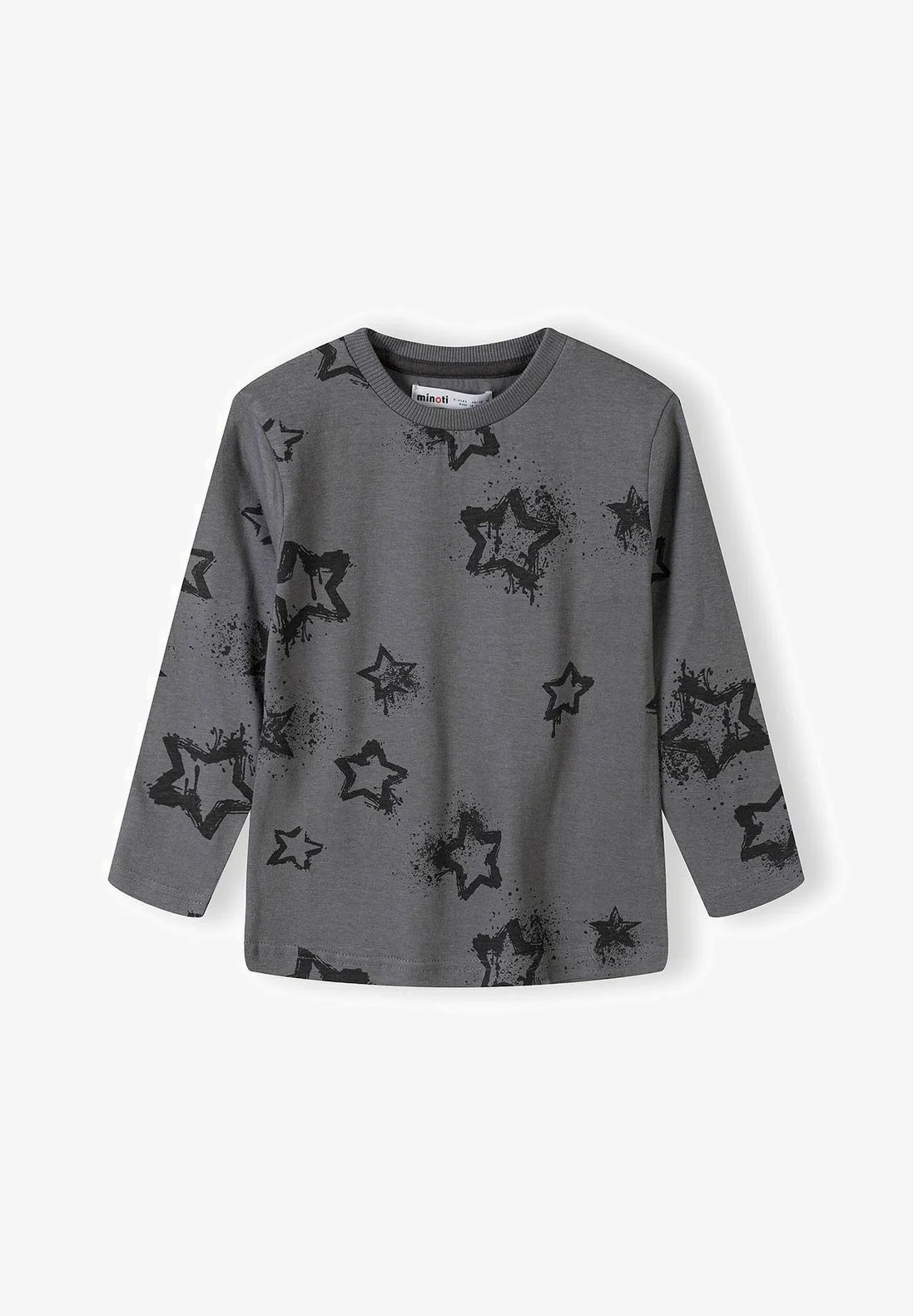 Boys Star Graphic Long Sleeve T-Shirt
