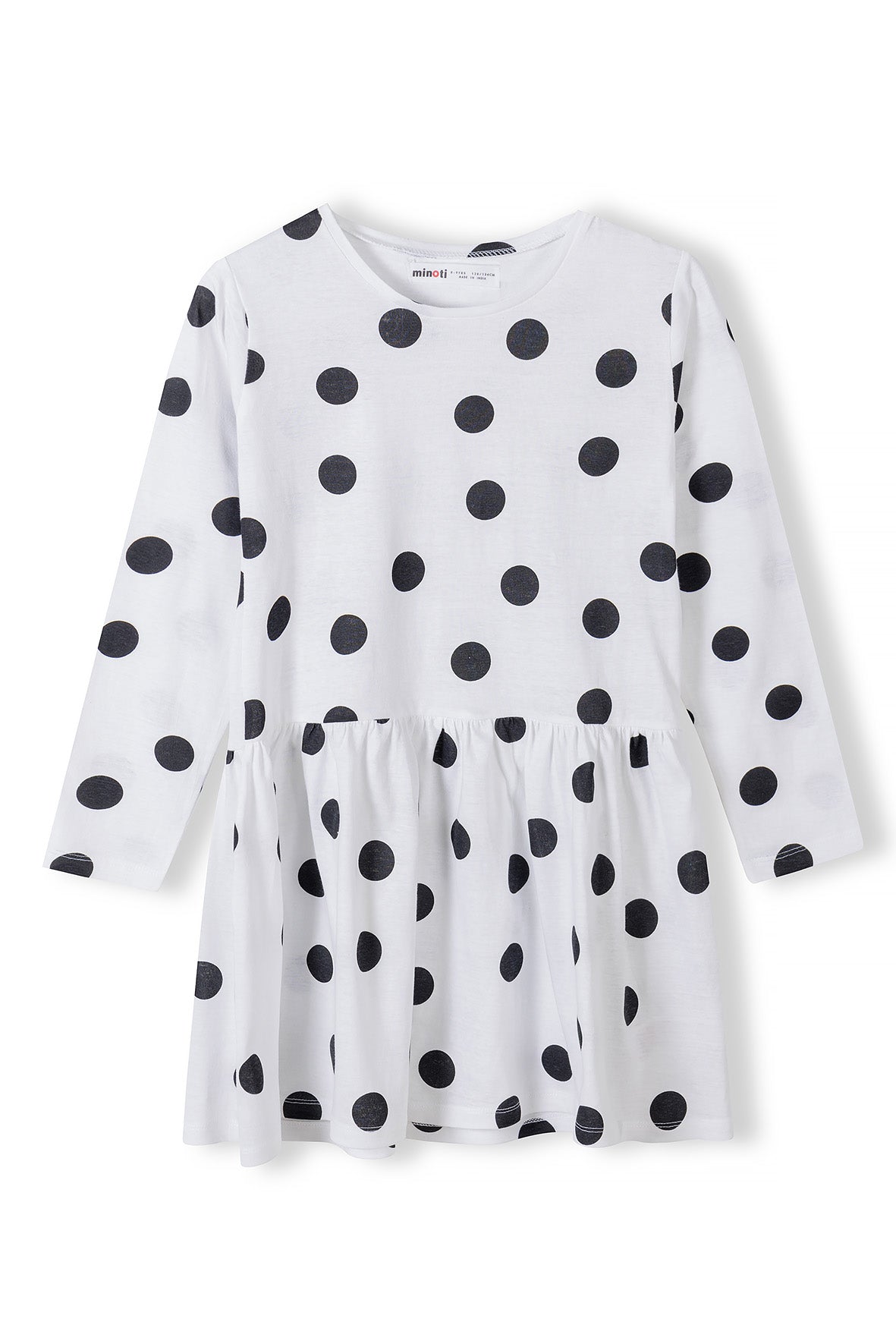 Girls Printed Long Sleeve Dress