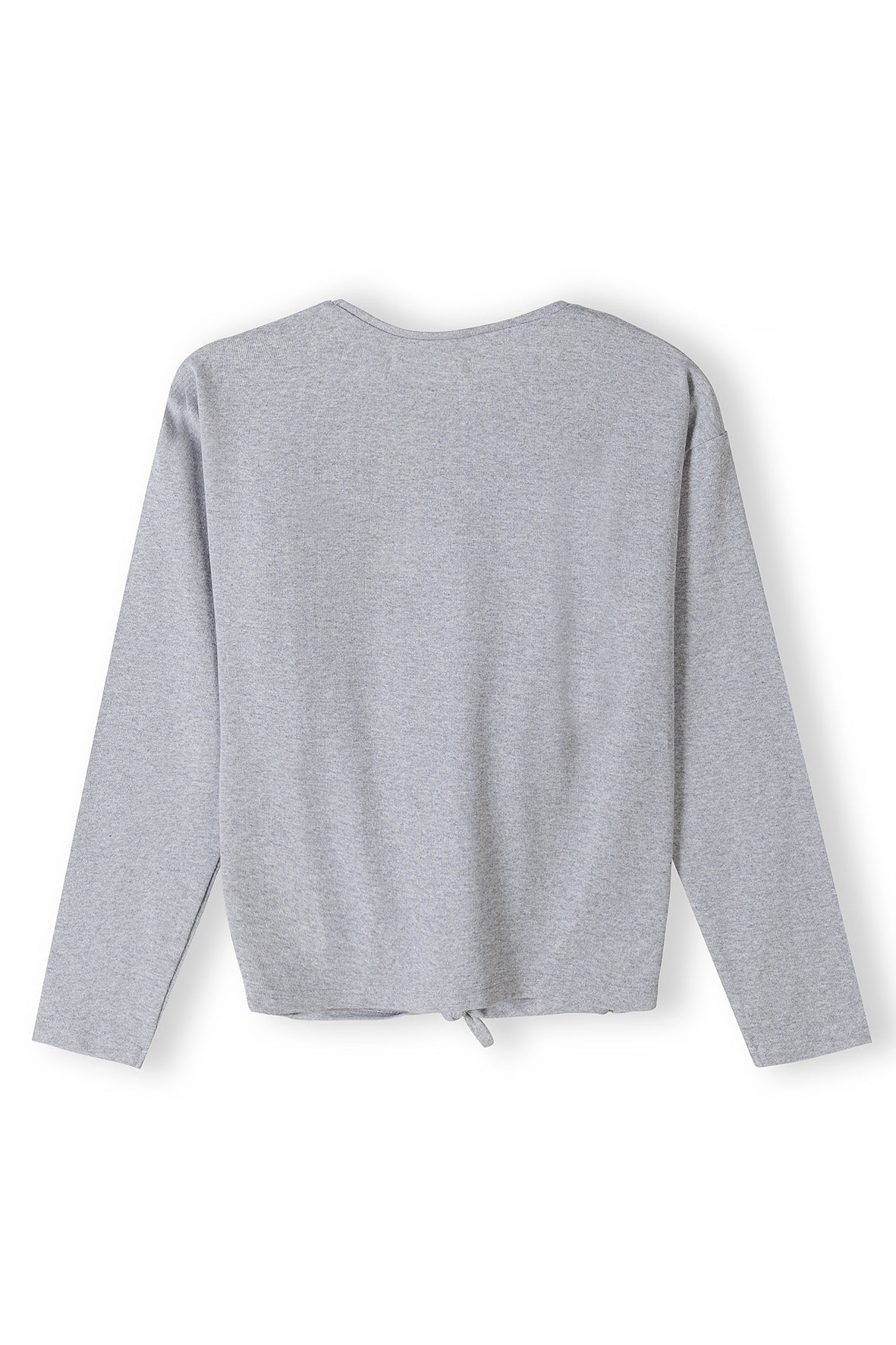 Girls Long Sleeved Knot Tie T-shirt