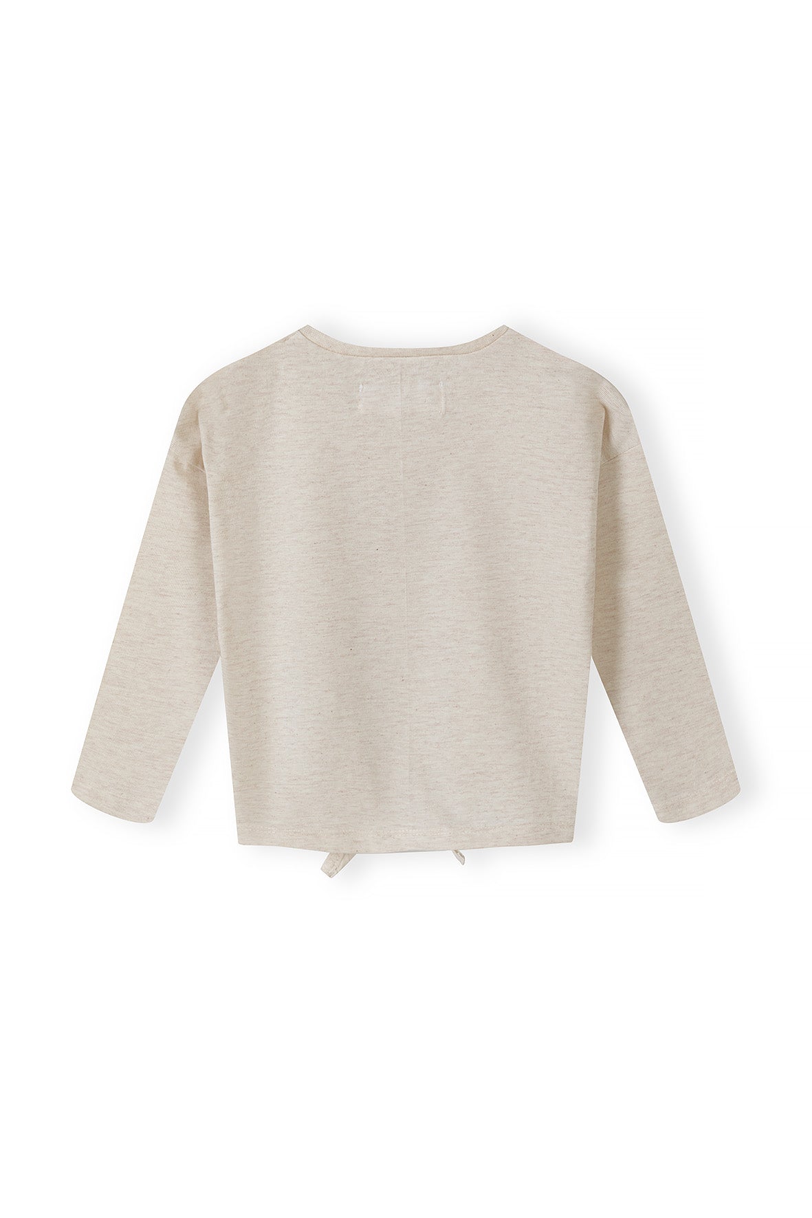 Girls Long Sleeved Knot Tie T-shirt