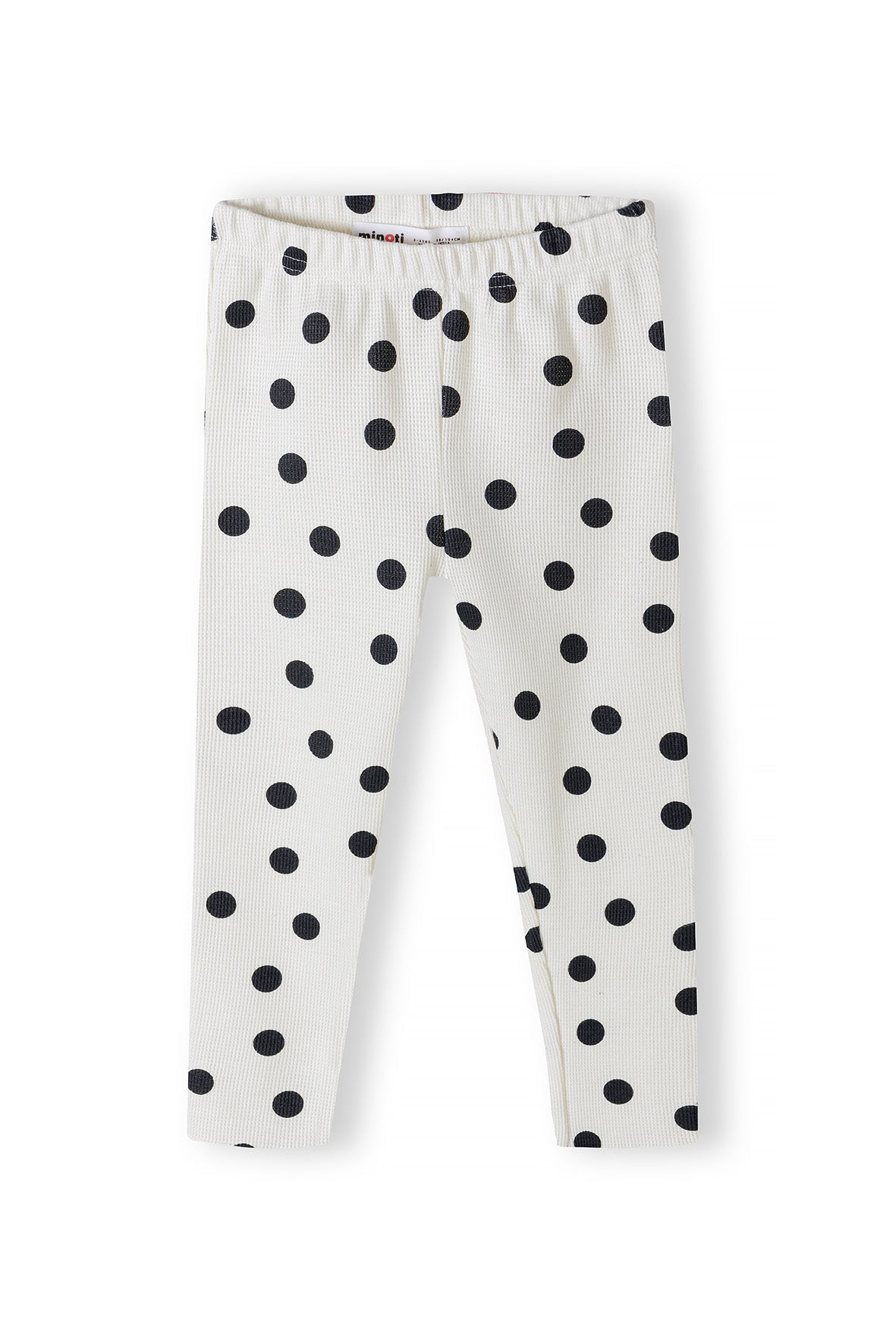Girls Waffle Cream AOP Legging