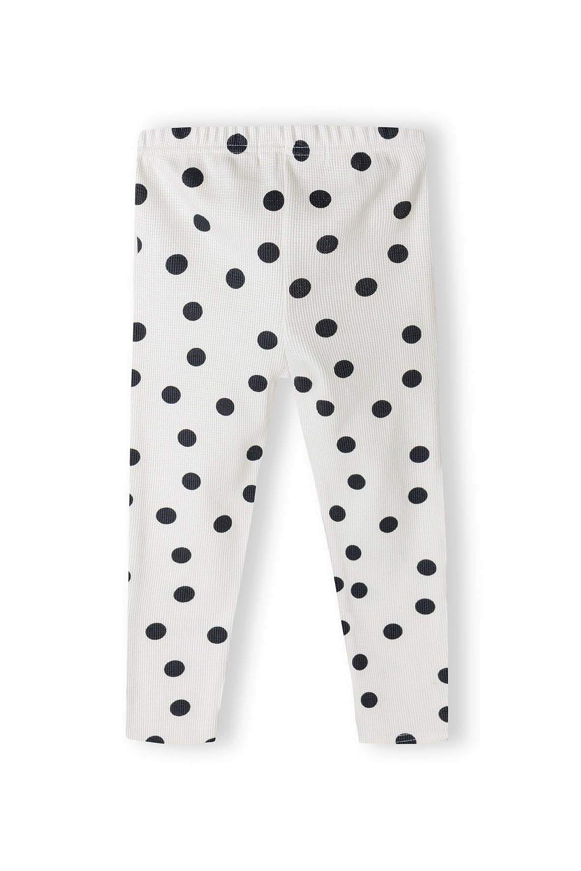 Girls Waffle Cream AOP Legging