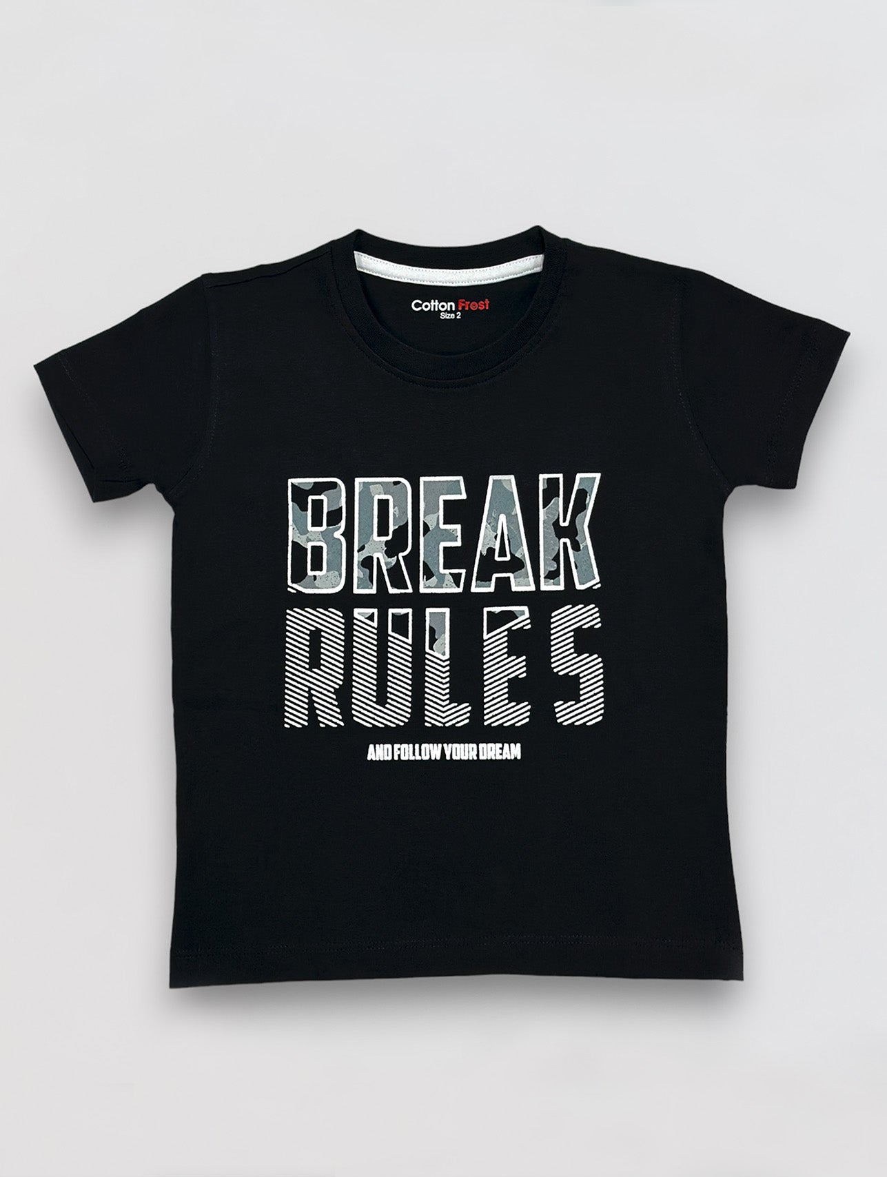 Boys 100% Premium Cotton T-Shirts 3 Pack B (2yrs-8yrs)