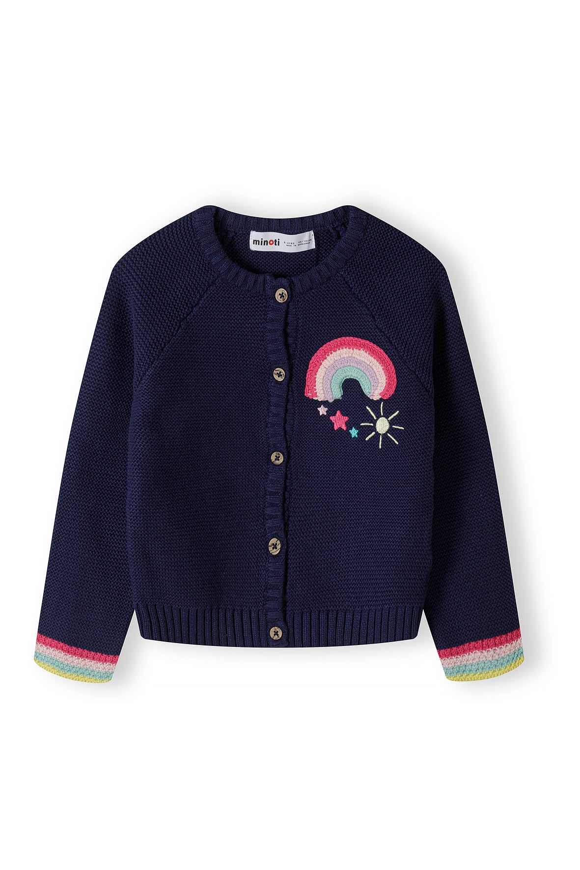 Girls Chunky Knitted Cardigan