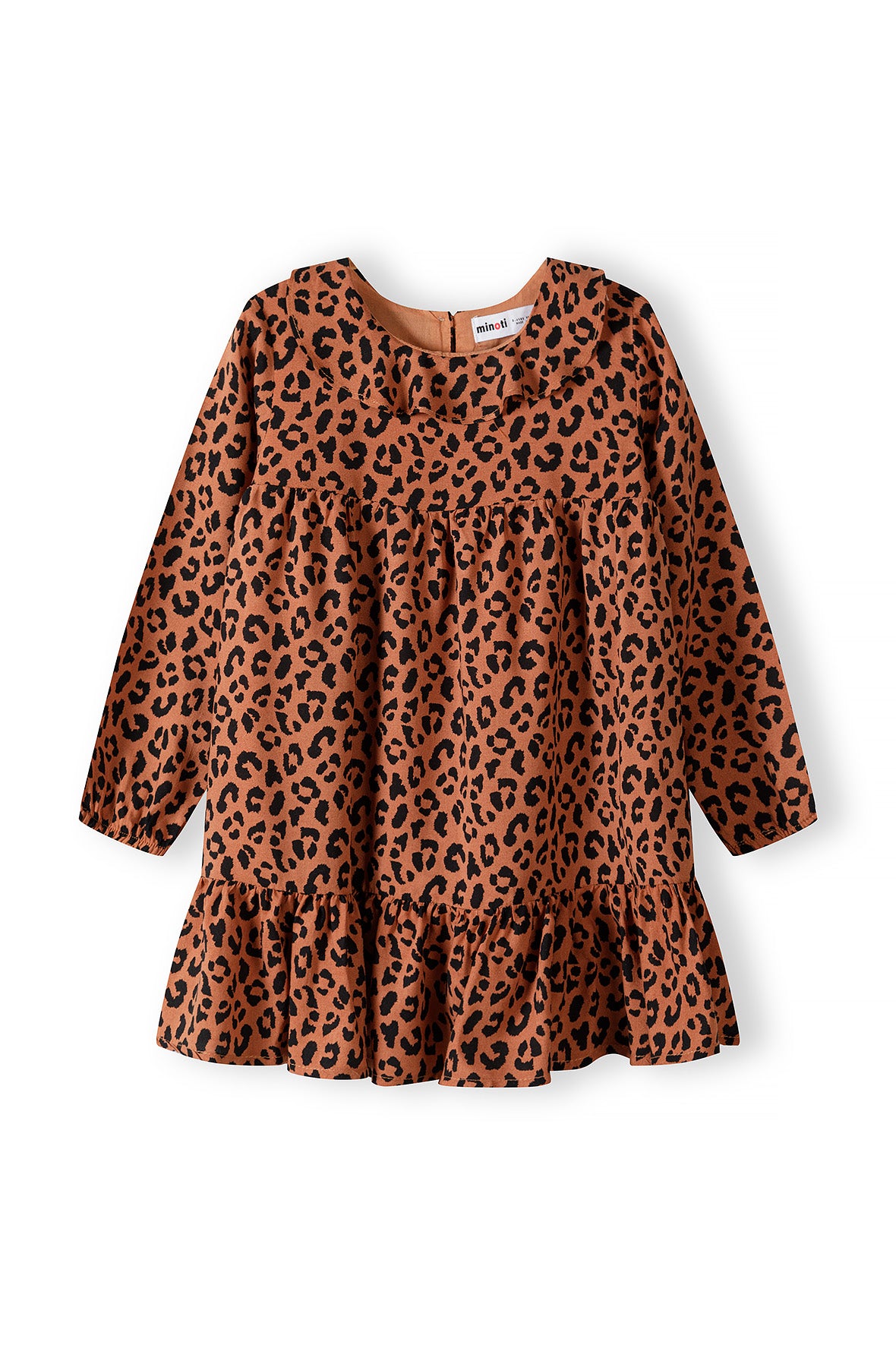 Girls AOP Leopard Printed Dress