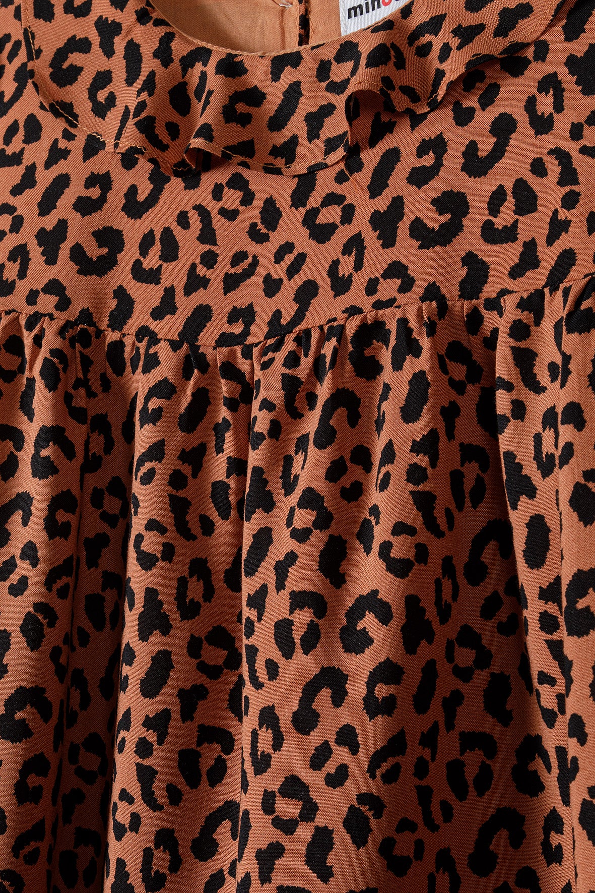 Girls AOP Leopard Printed Dress