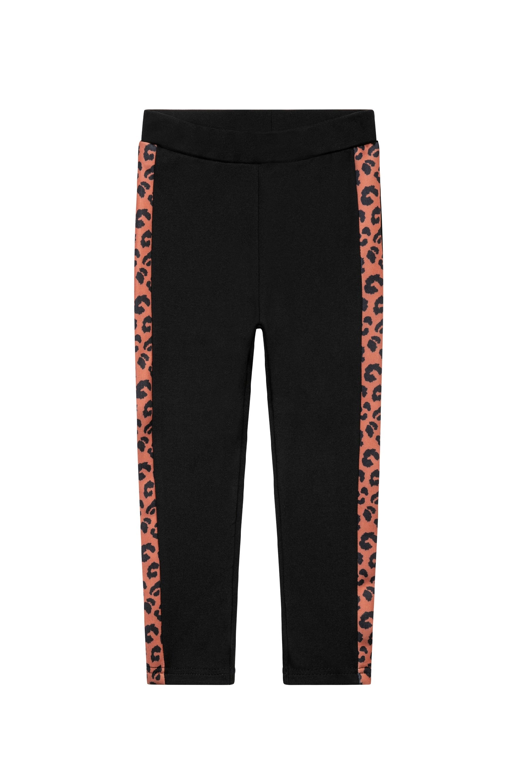 Girls Leopard Panelled Legging