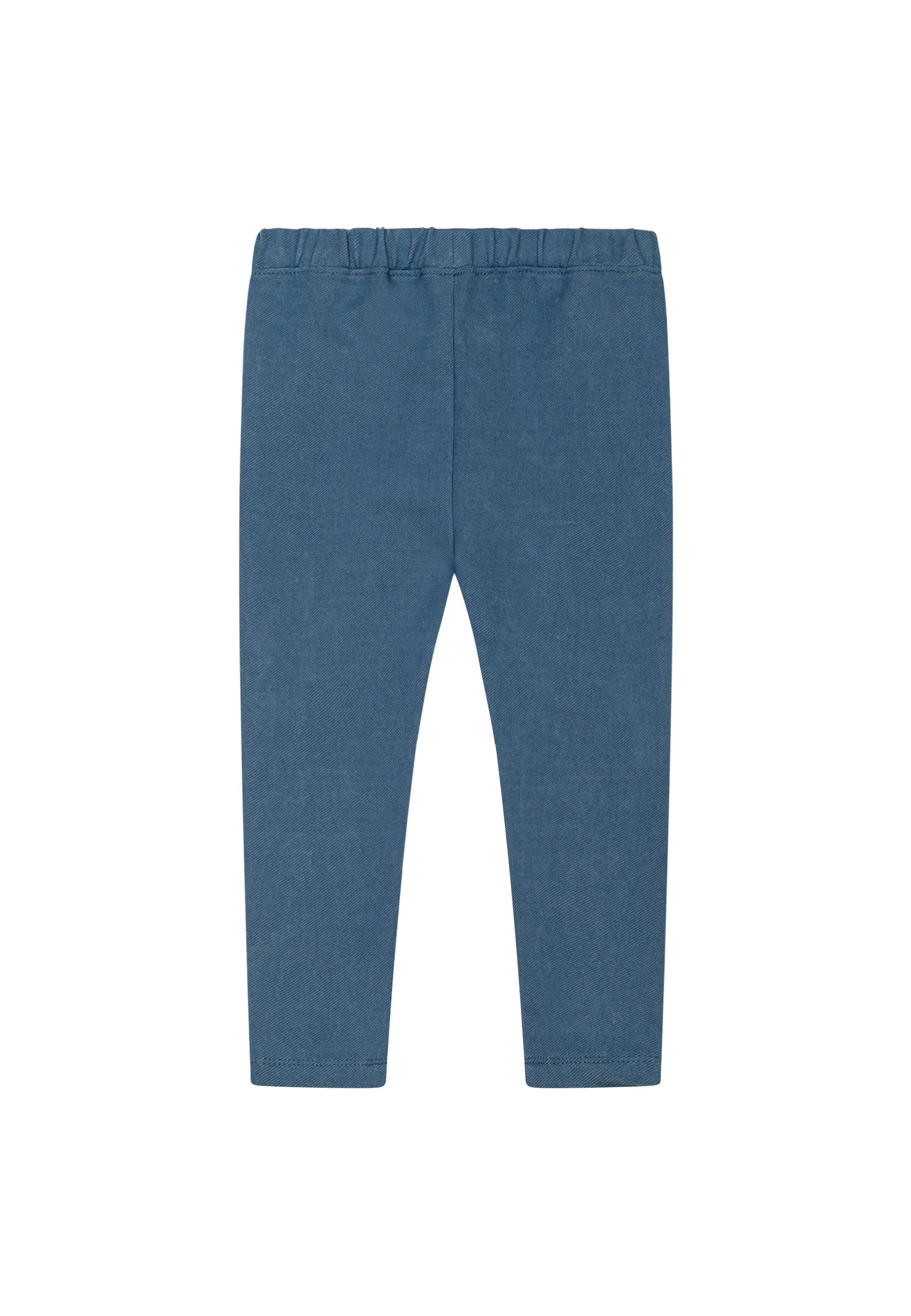 Girls 2PC Cream AOP Top And Blue Pant