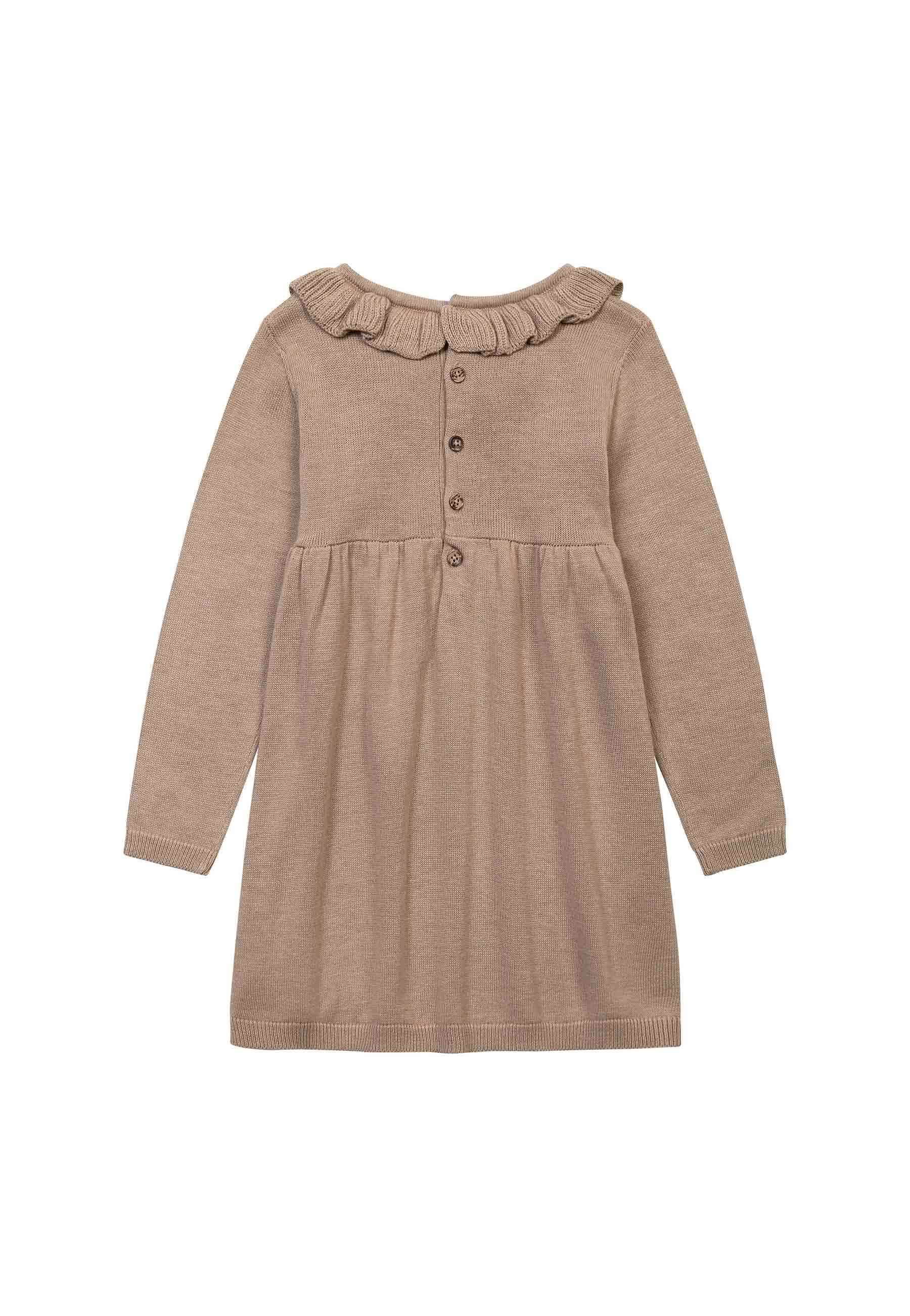 Girls Long Sleeve Knitted Dress
