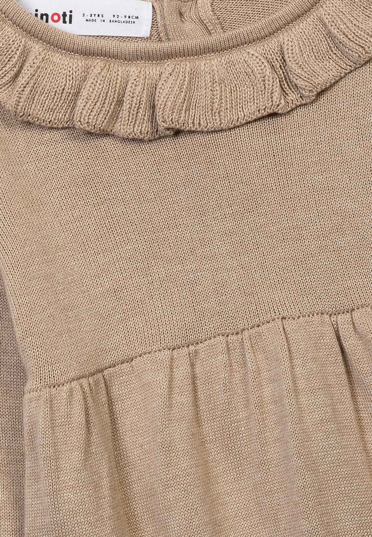 Girls Long Sleeve Knitted Dress