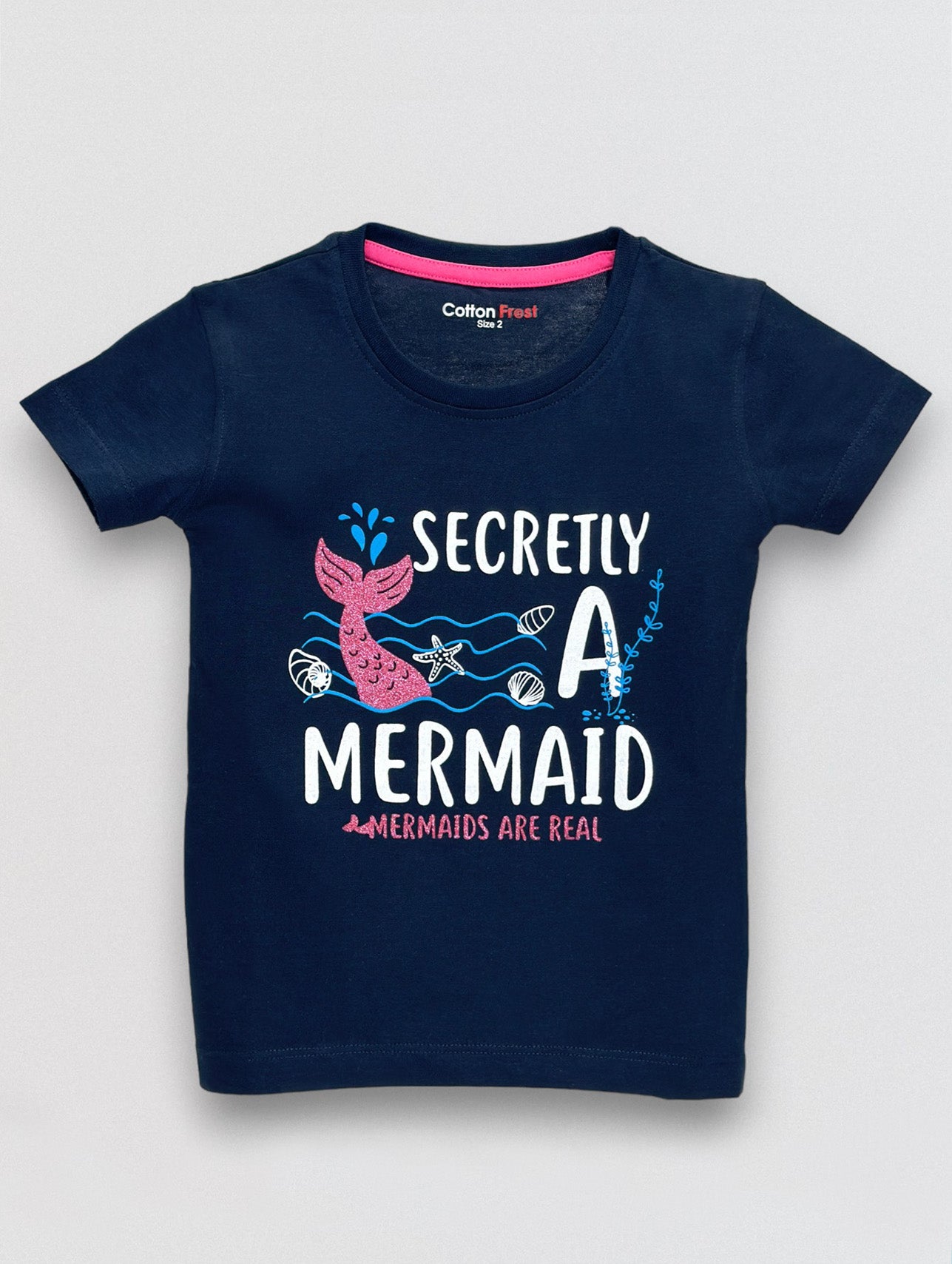 Girls 100% Premium Cotton T-Shirts 3 Pack A (2yrs-8yrs)