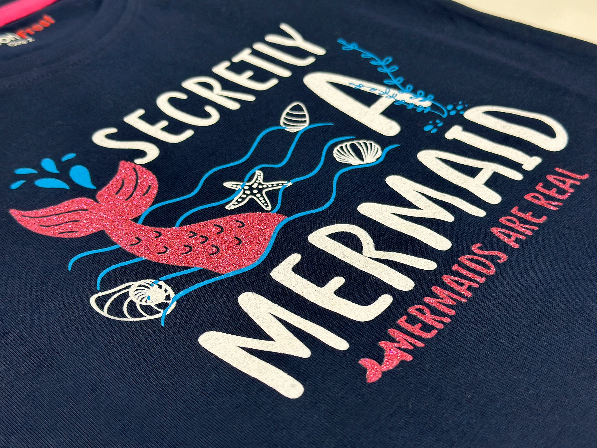 Glittery Mermaid T-Shirt