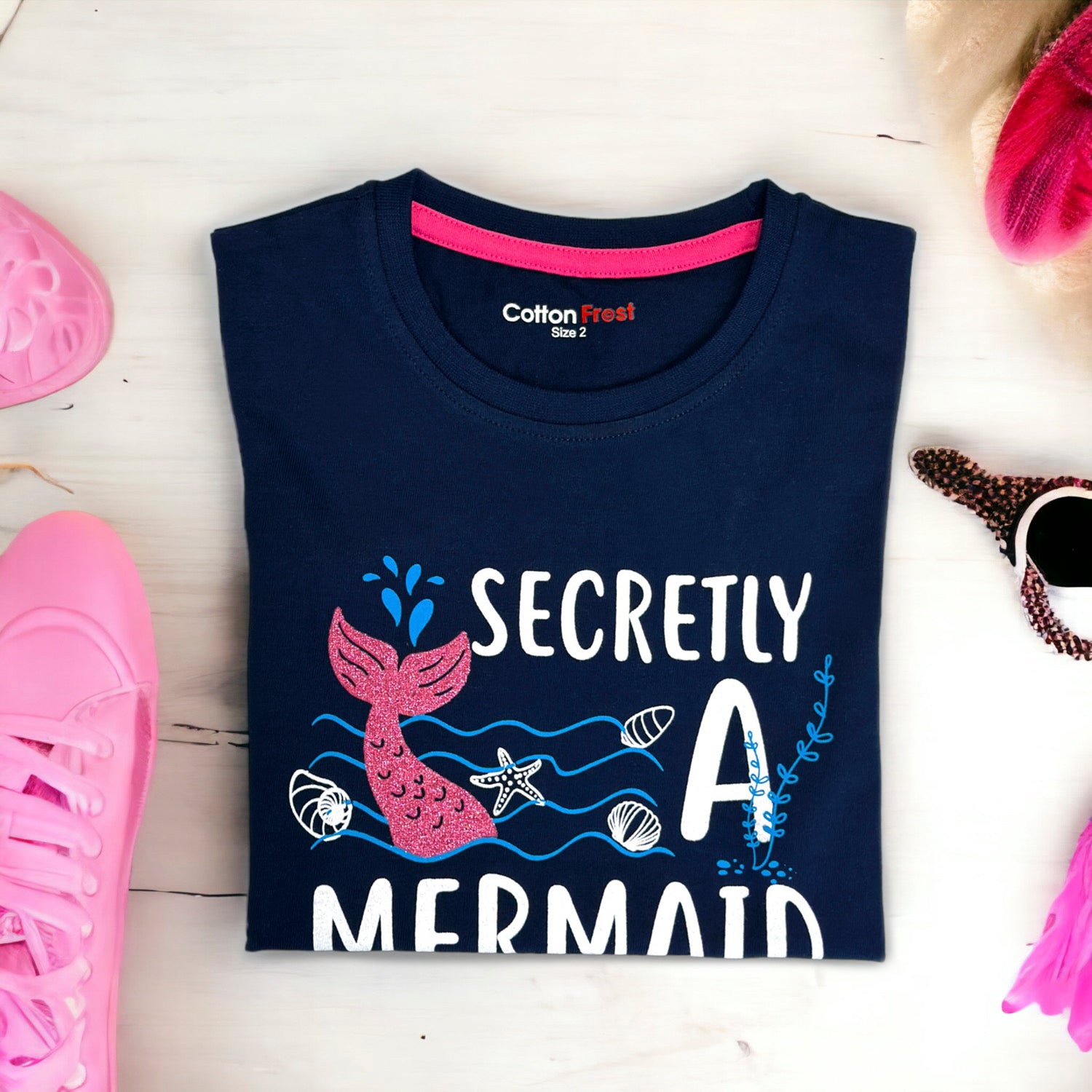 Glittery Mermaid T-Shirt
