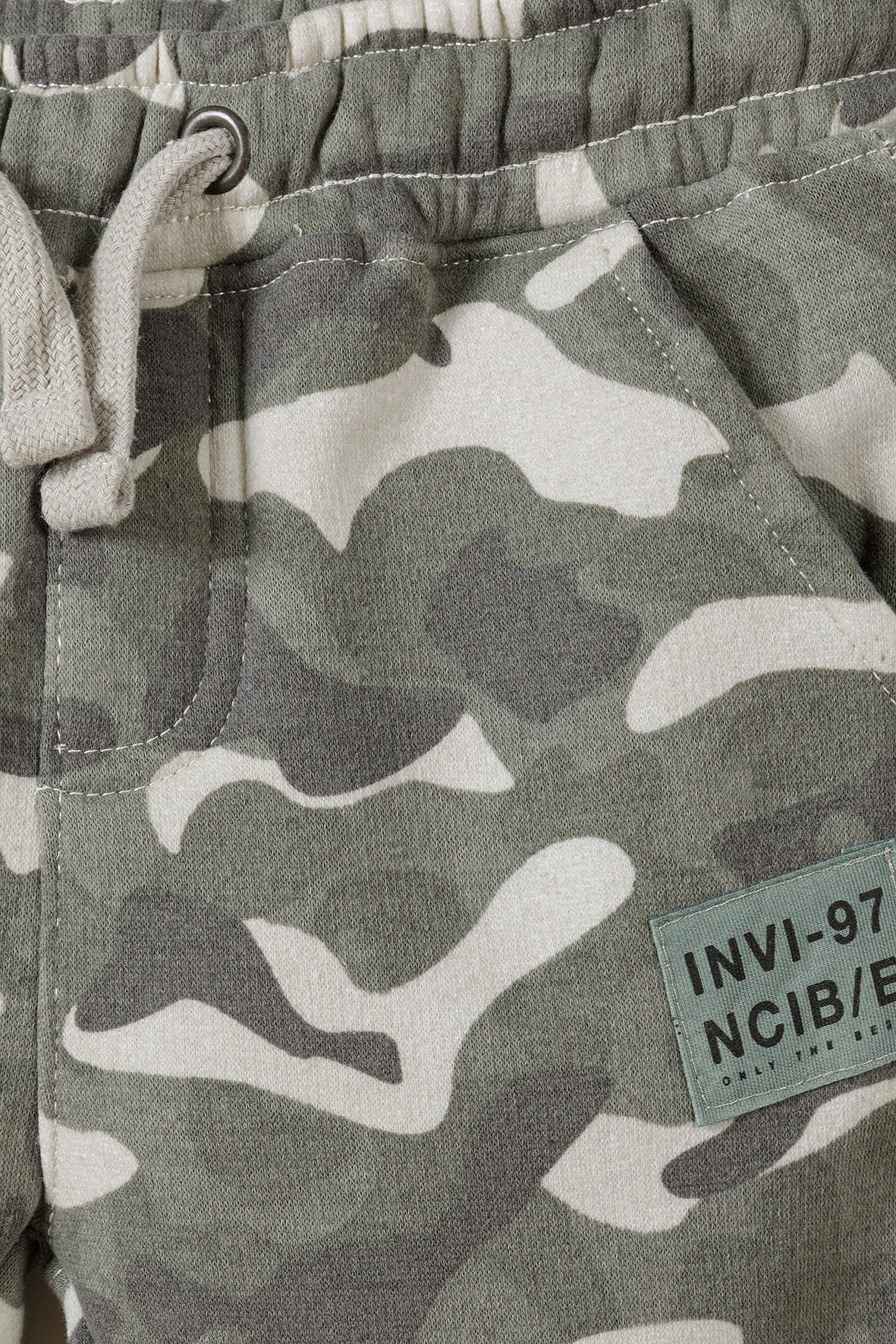 Boys Camo Fleece Jogpant