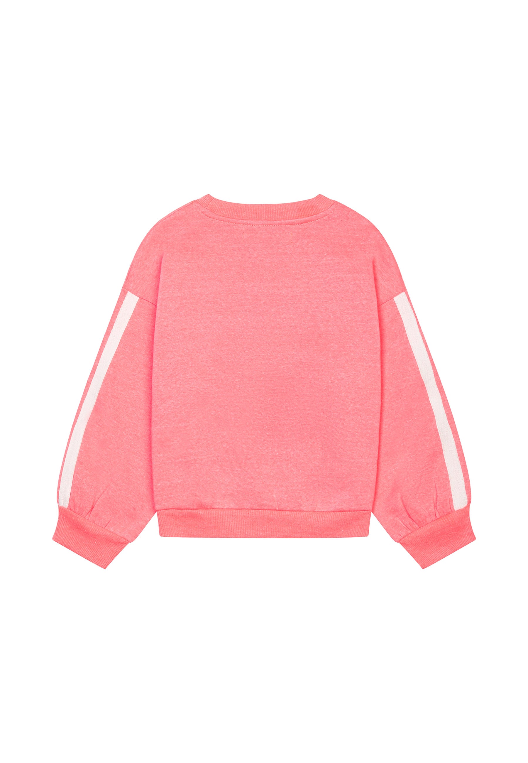 Pink Kitty Fleece Jumper with Novelty Pocket
