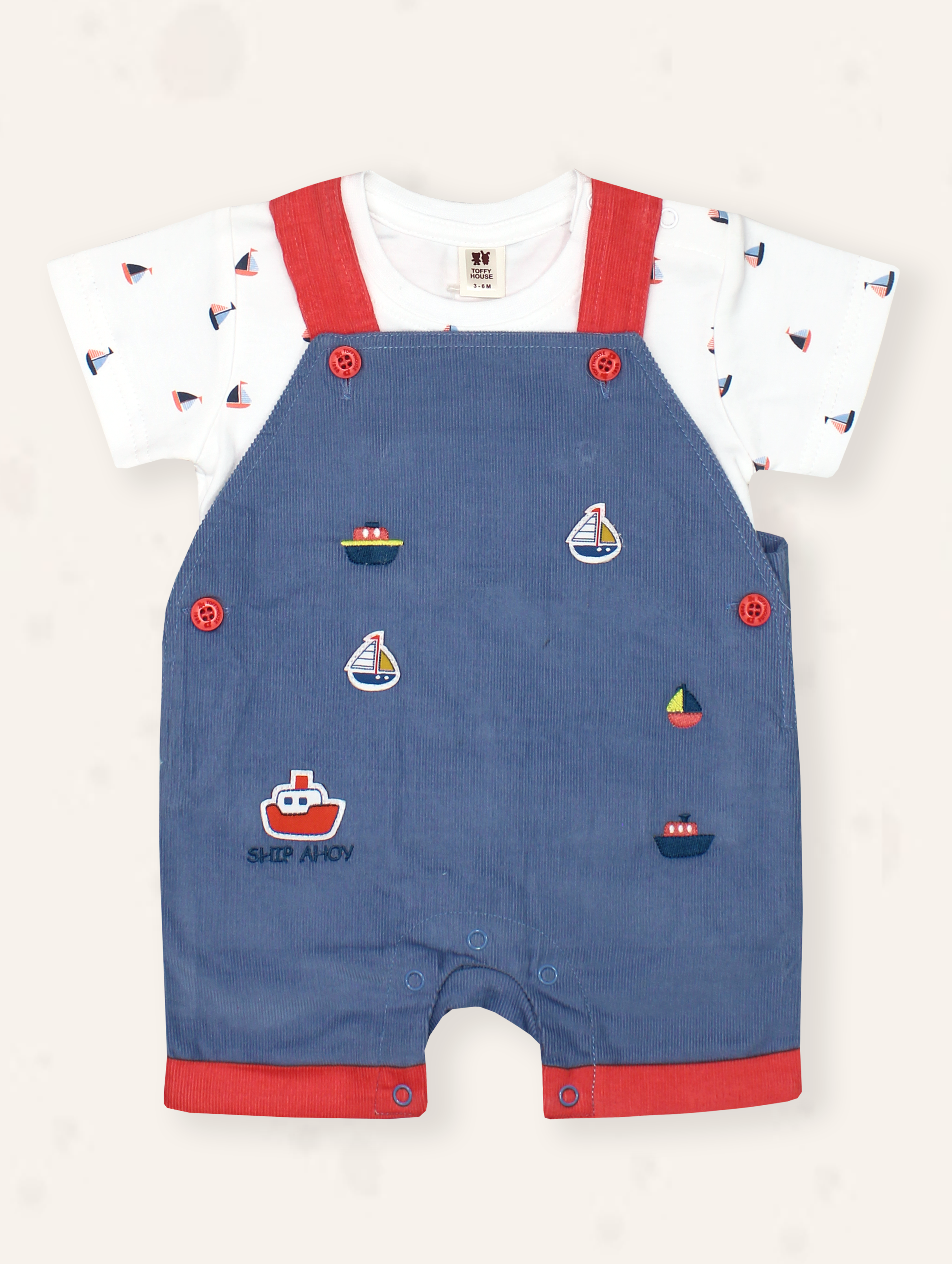 Sailor's Delight Romper Set