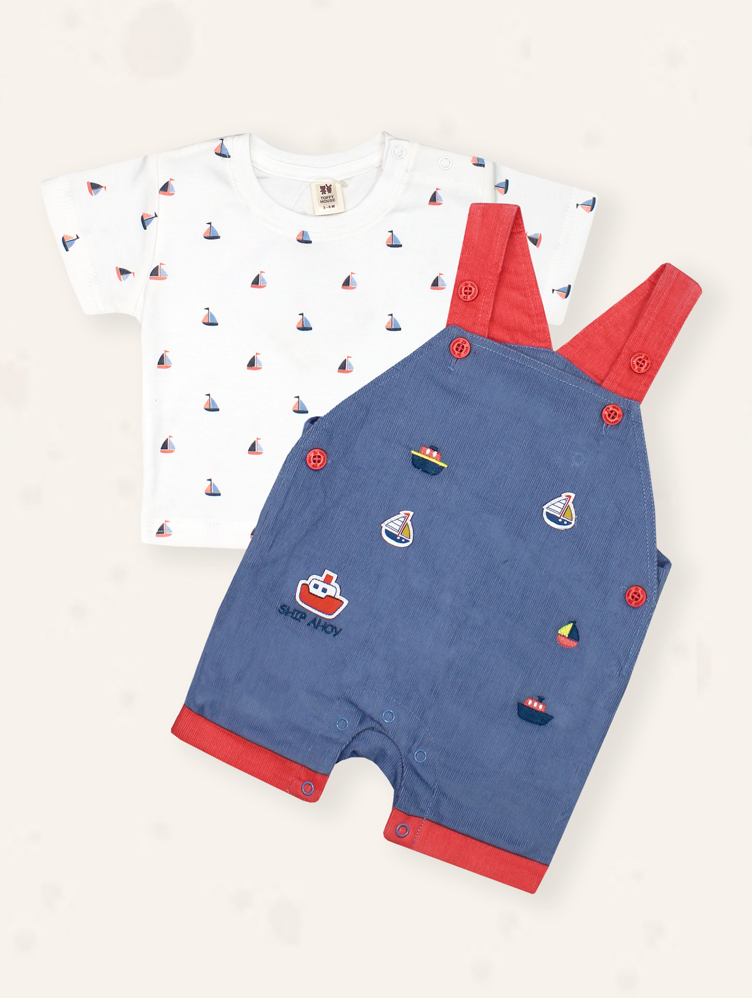 Sailor's Delight Romper Set
