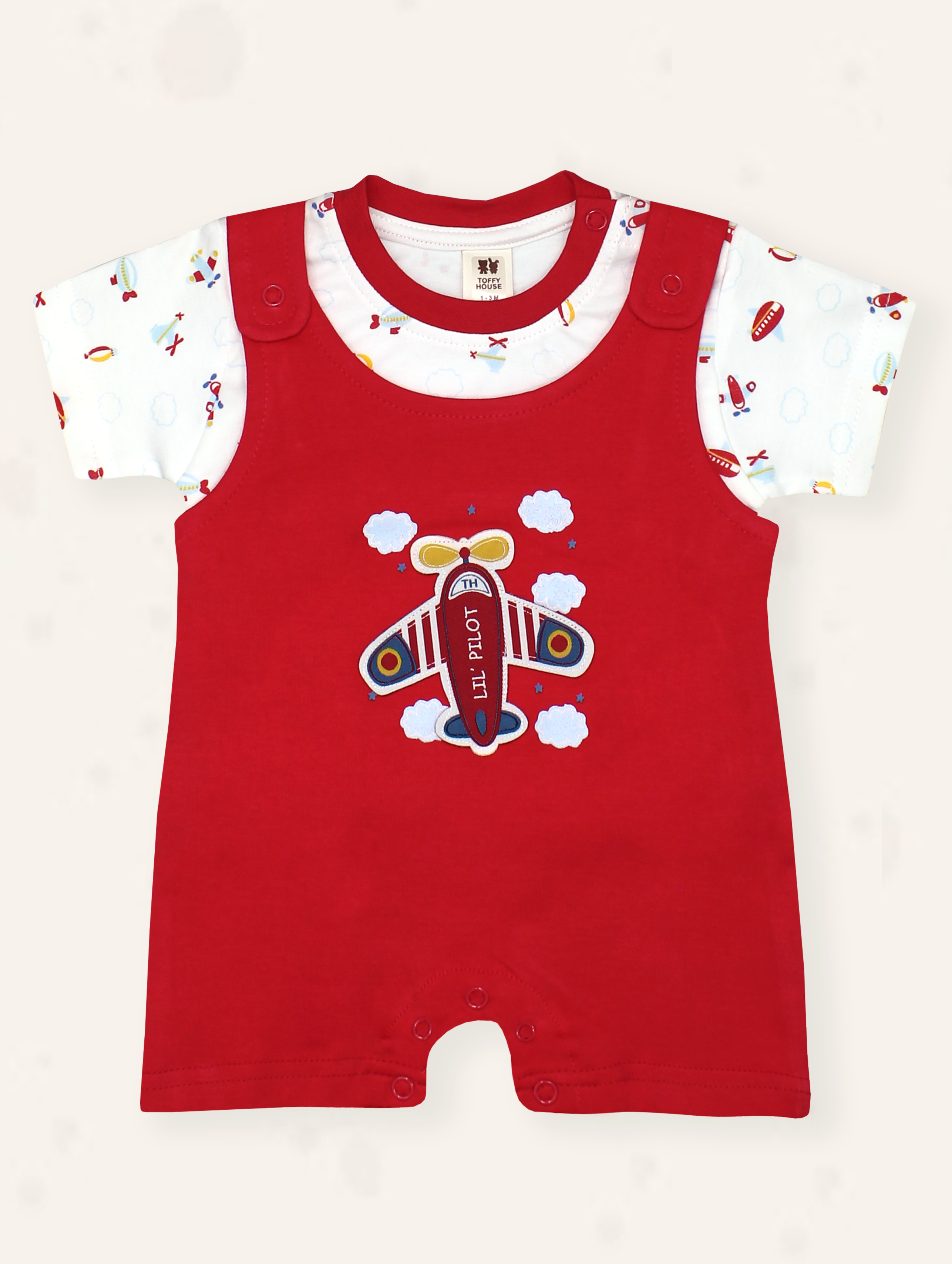 Little Pilot Romper Set