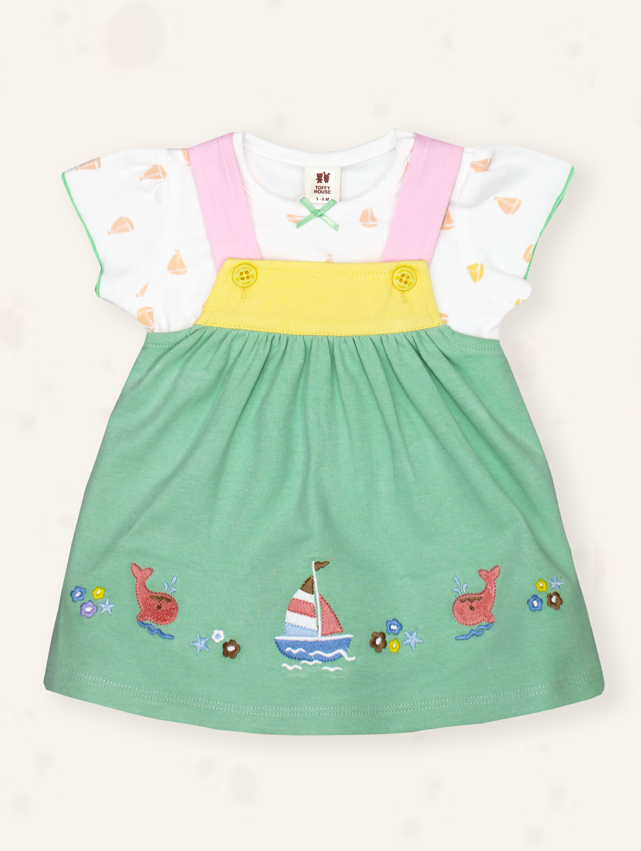 Sea Breeze Baby Dress