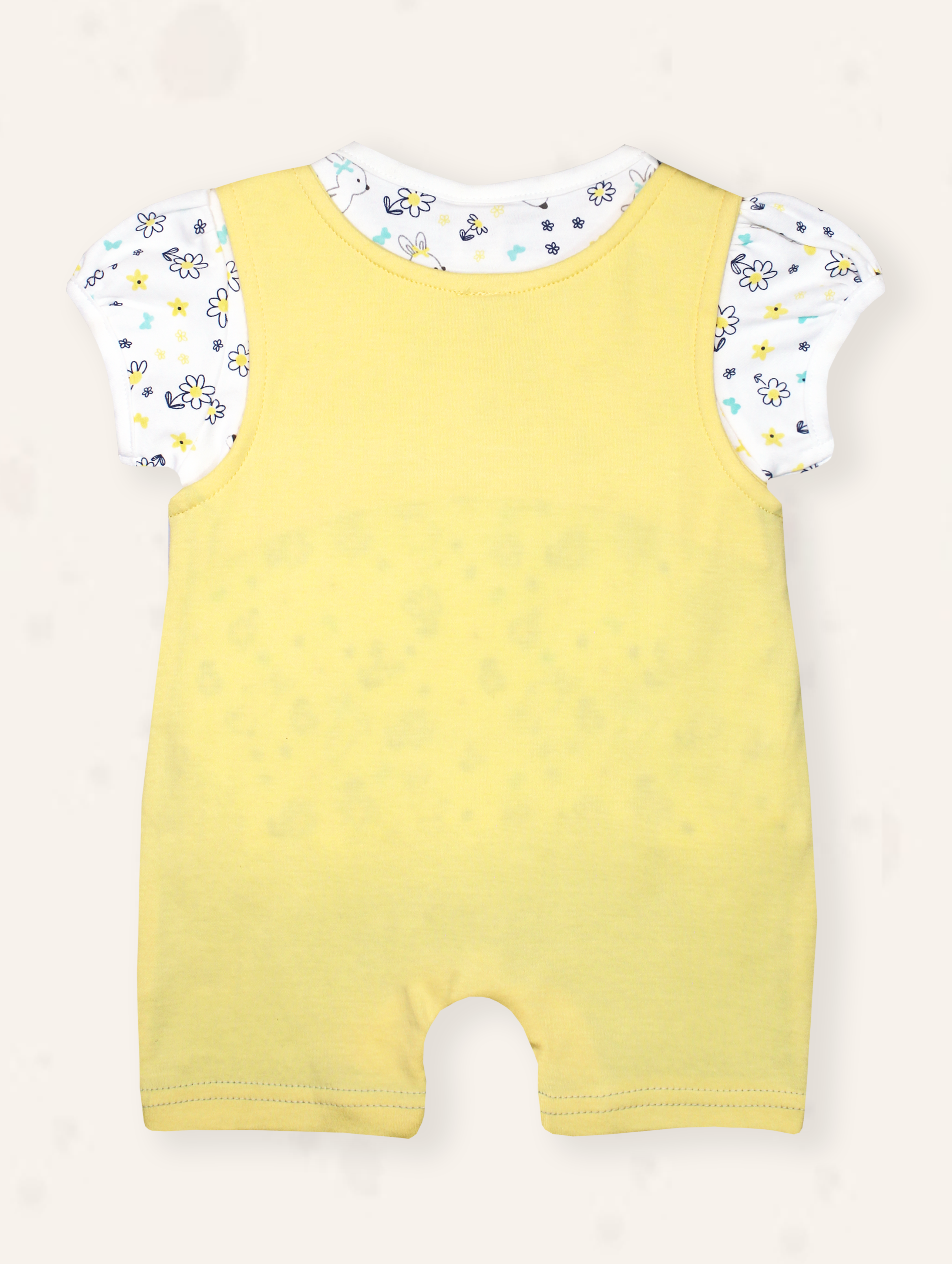 Bunny Blooms Baby Romper