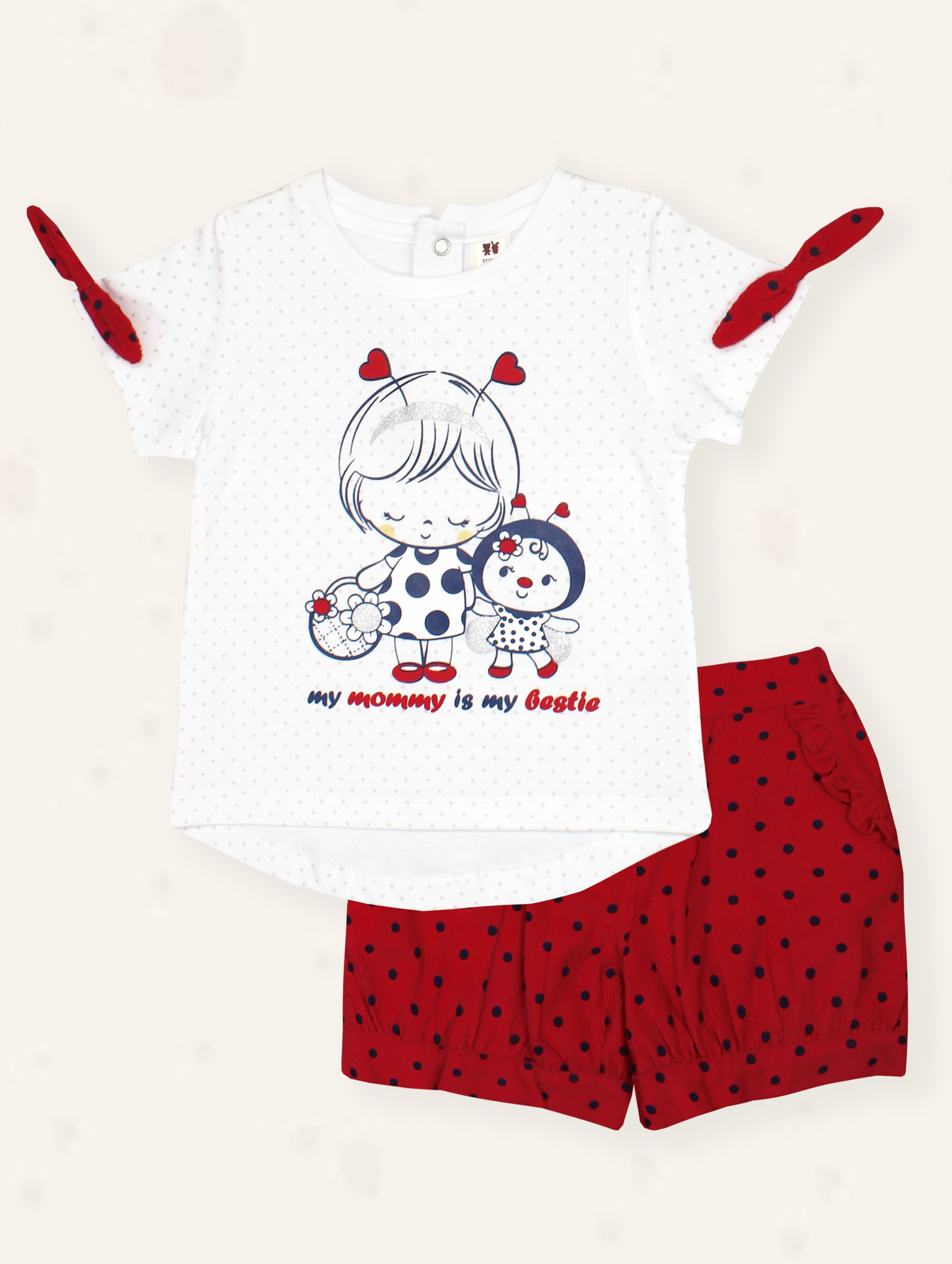 Mommy’s Bestie Polka Dot Set