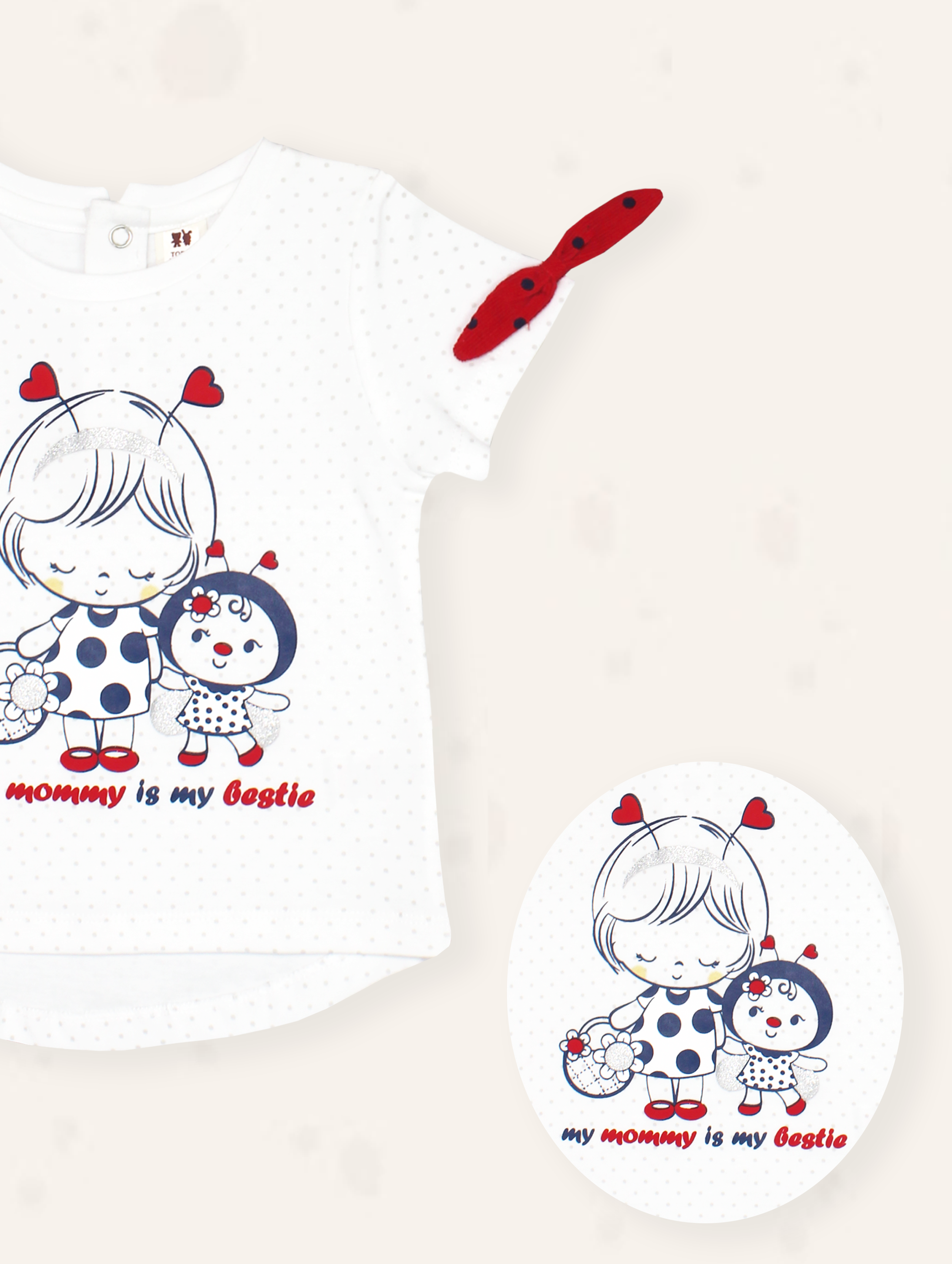 Mommy’s Bestie Polka Dot Set