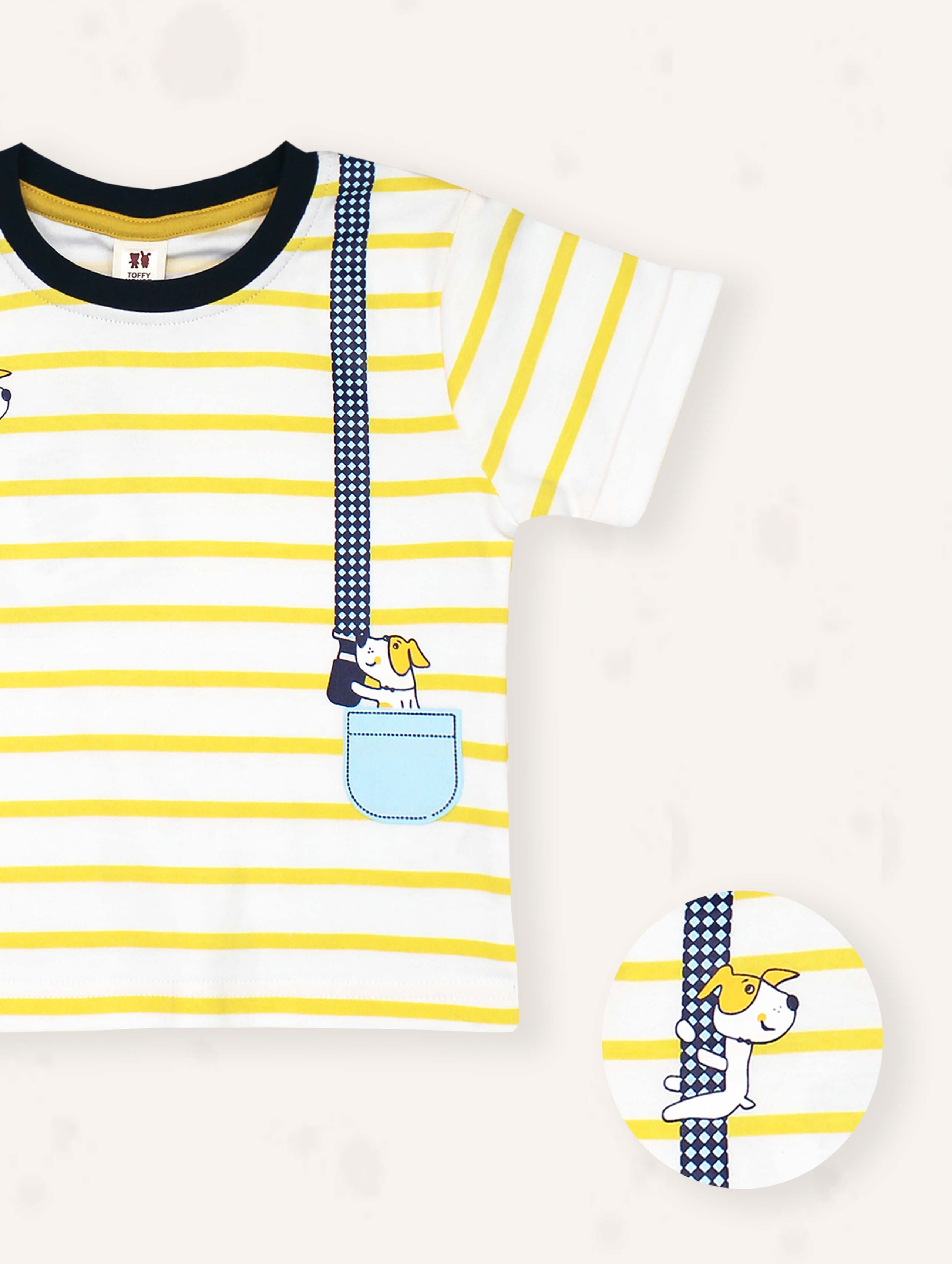Sunny Stripes Suspender Set