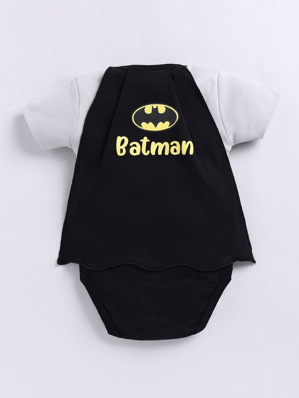 Mini Batman Hero Baby Romper & Hat Set