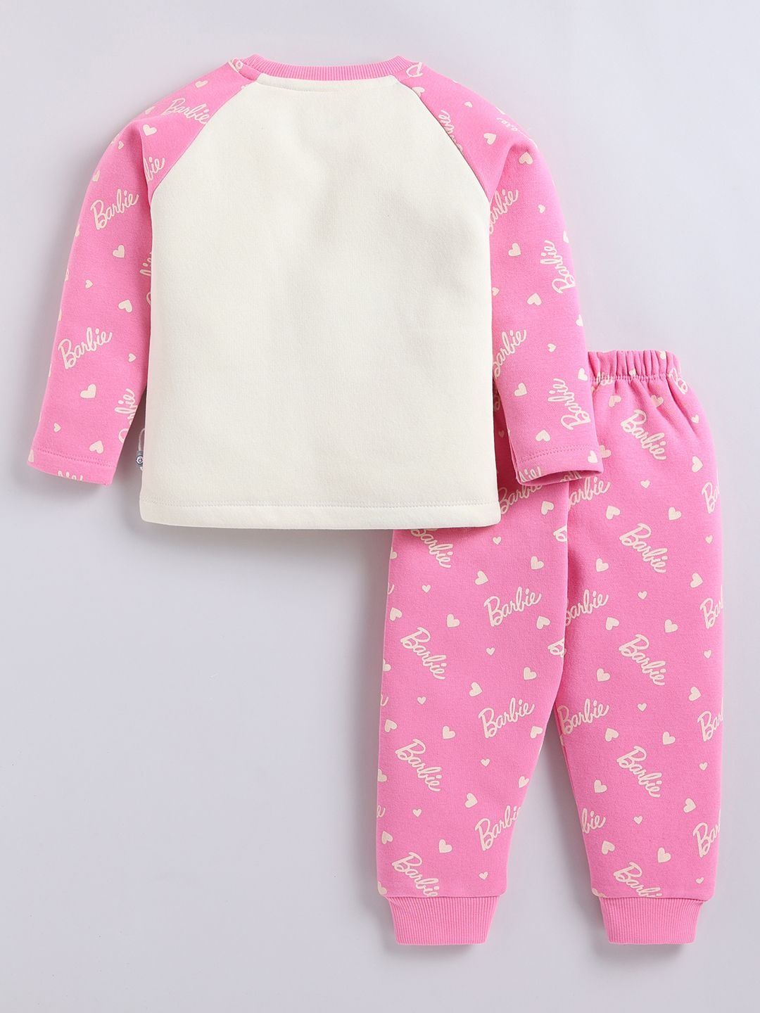 Barbie Pink Kids Fleece Set