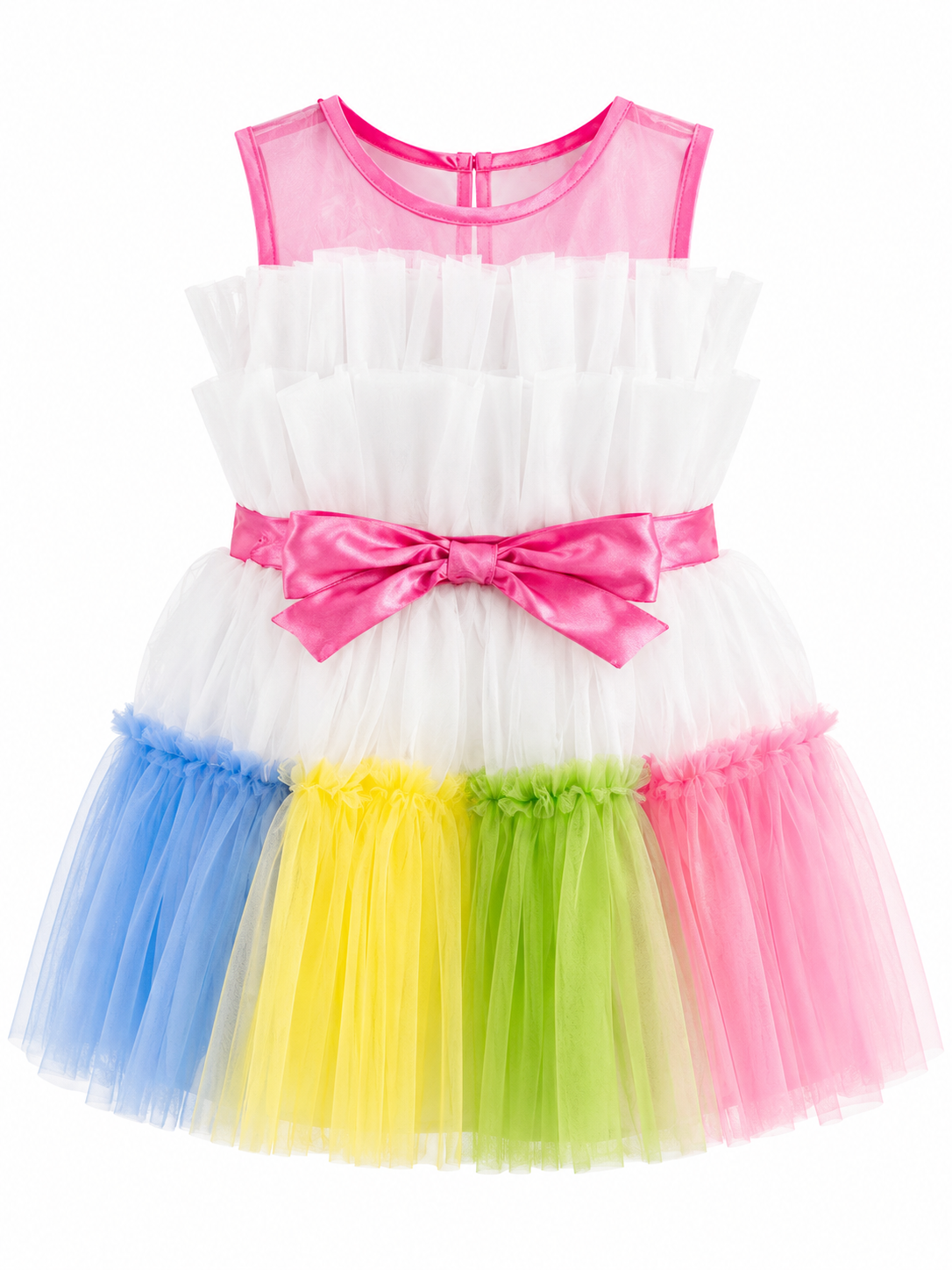 Mint Green Princess Party Dress for Girls
