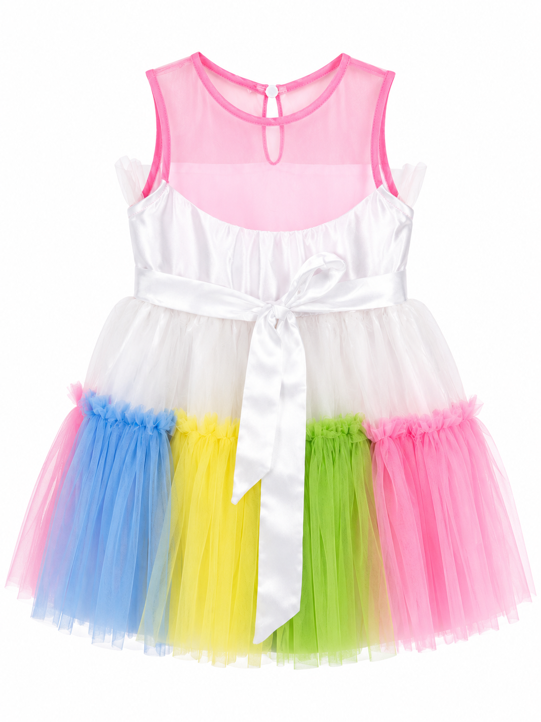 Mint Green Princess Party Dress for Girls