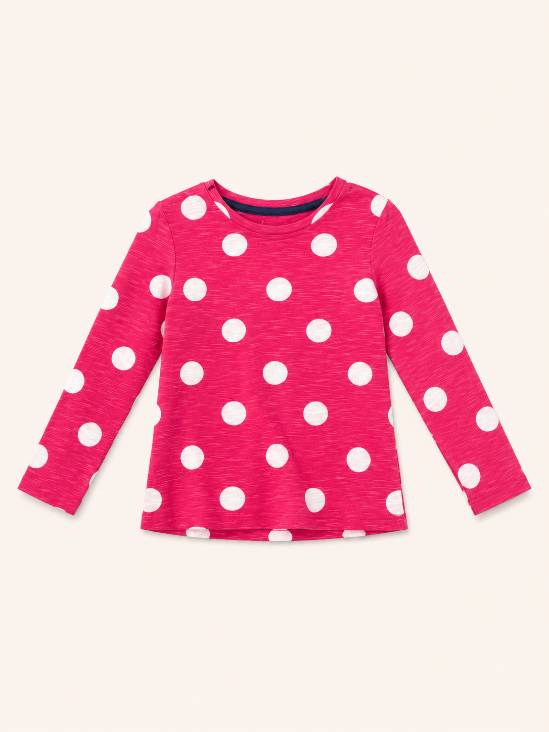 Mothercare 3-Pack Girls Long Sleeve Cotton Tops