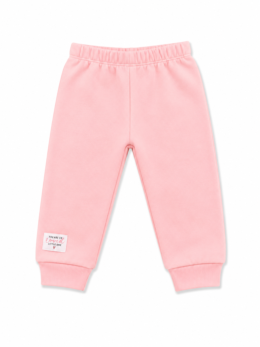 Grey Oh Hello Baby Sweatshirt & Pink Jogger Set