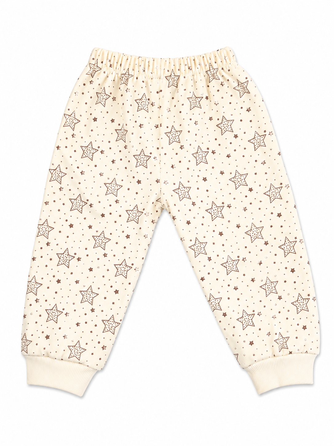 Brown I Love Mom & Dad Baby Sweatshirt & Star Jogger Set