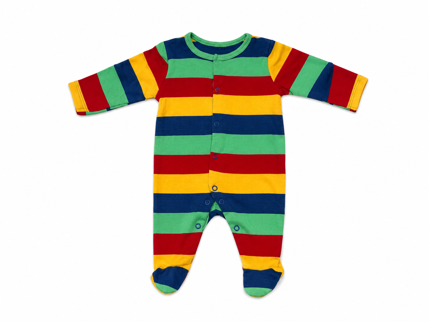 Mothercare 3-Pack Baby Boys Dinosaur Cotton Sleepsuits – Multi