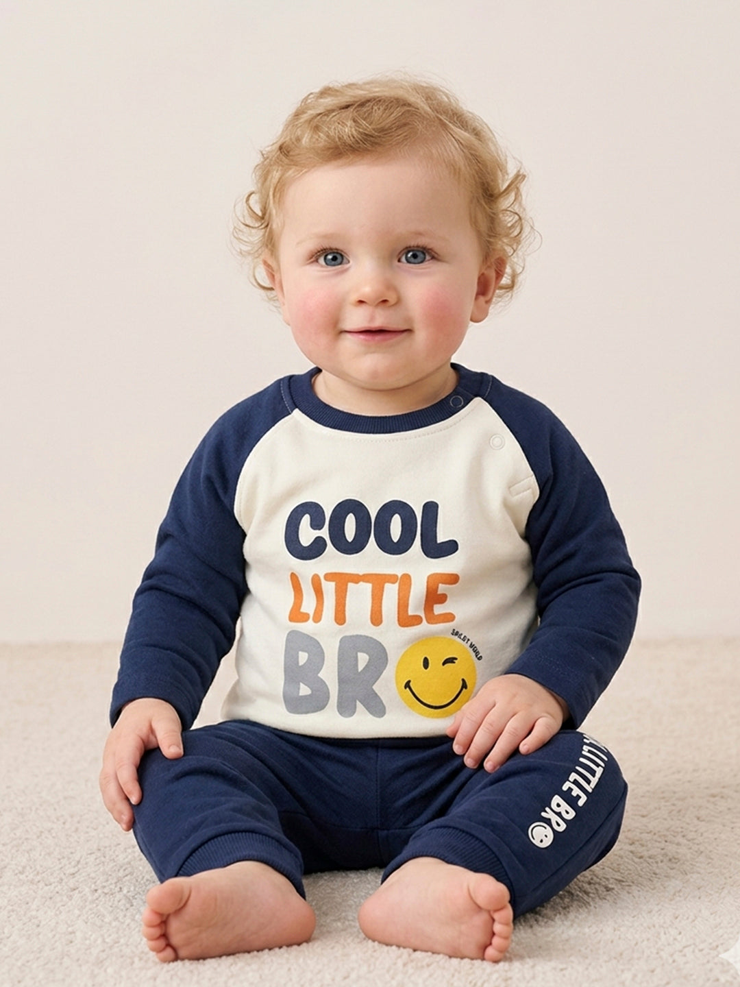 Cool Little Bro Baby Tracksuit Set