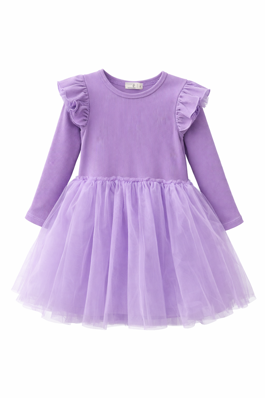 Elegant Lavender Tulle Dress