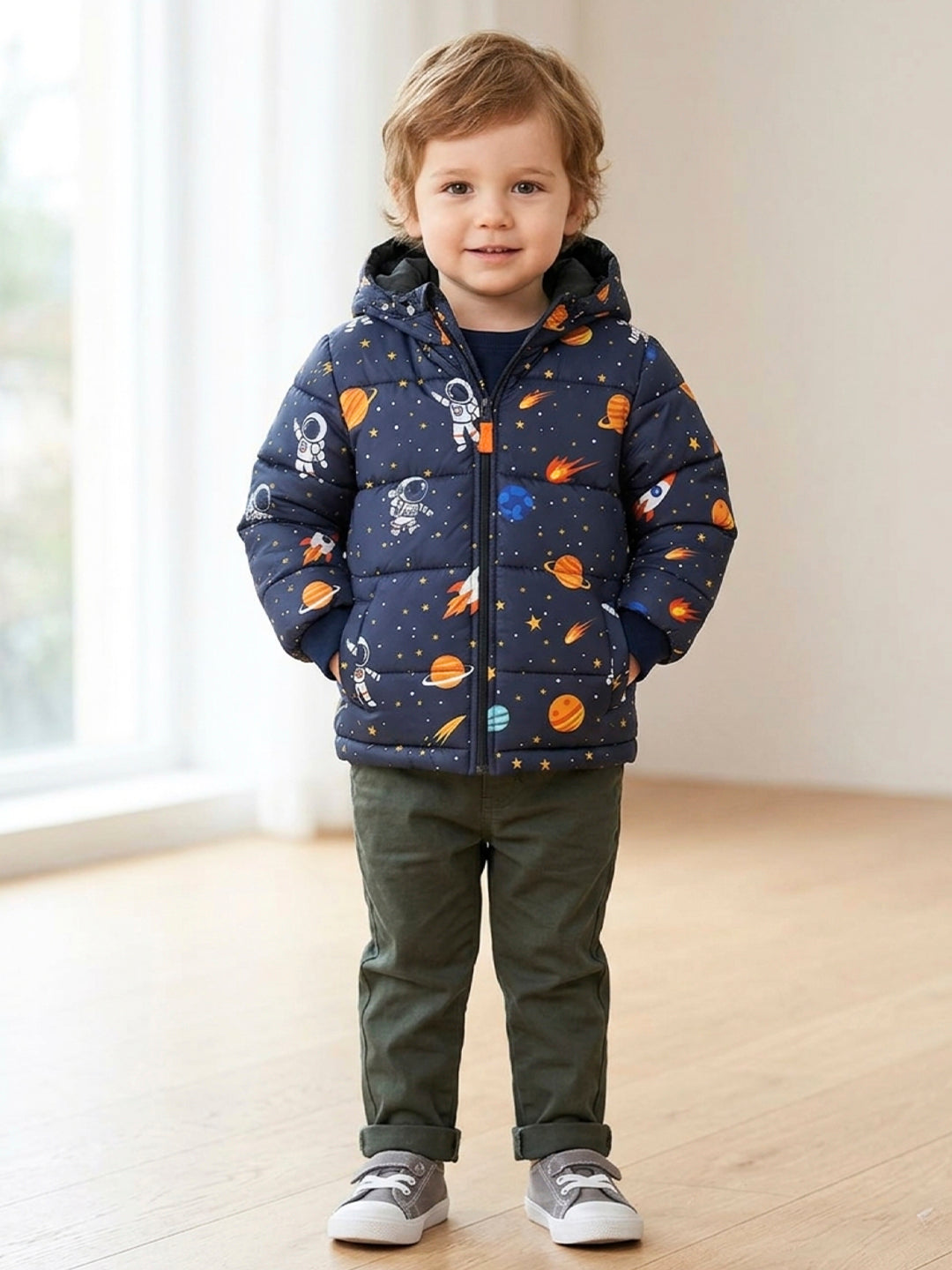 Kids Space Puffer Jacket