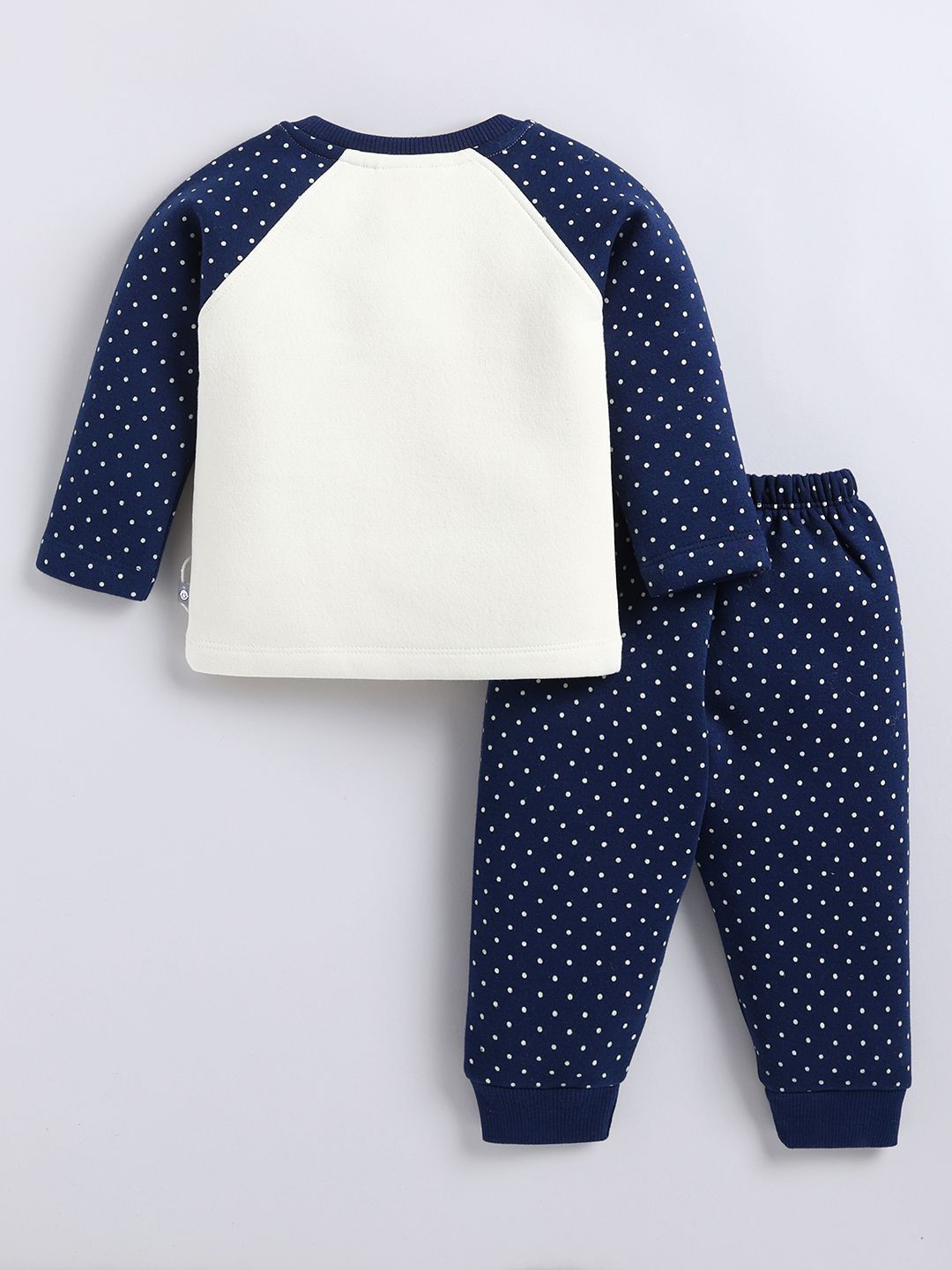 My Hero Daddy Baby Girl Navy Fleece Set