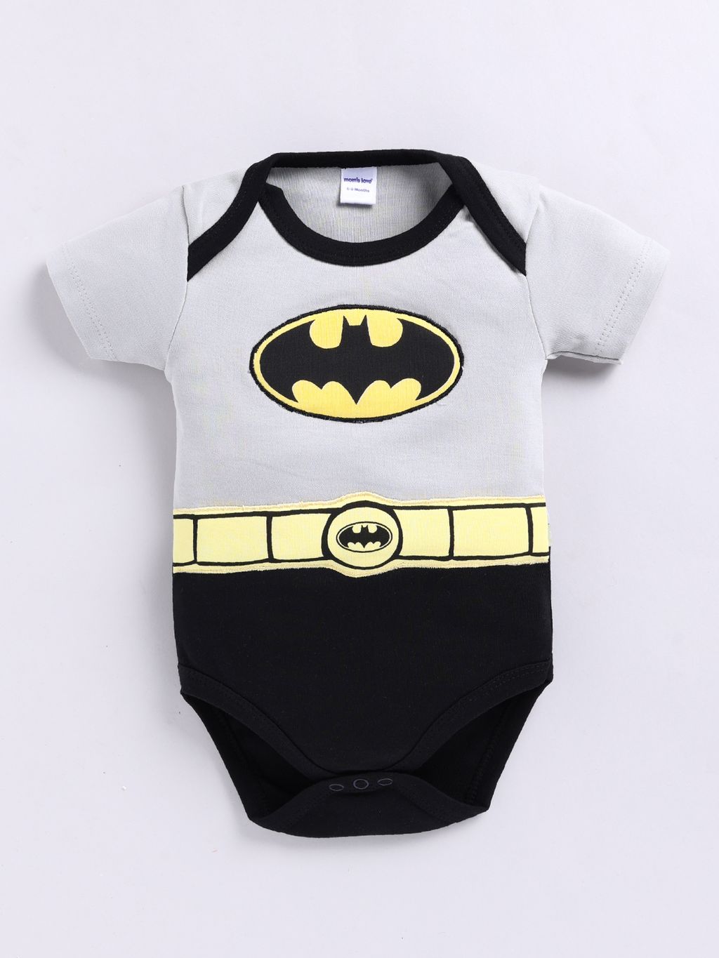 Mini Batman Hero Baby Romper & Hat Set