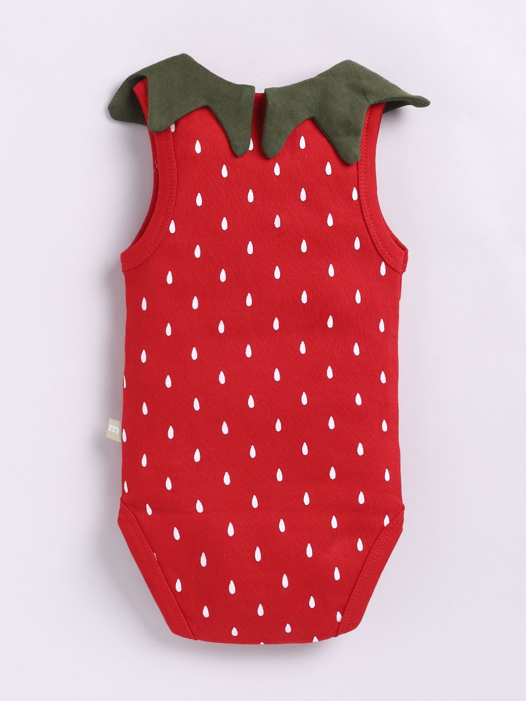 Strawberry Baby Romper & Hat Set